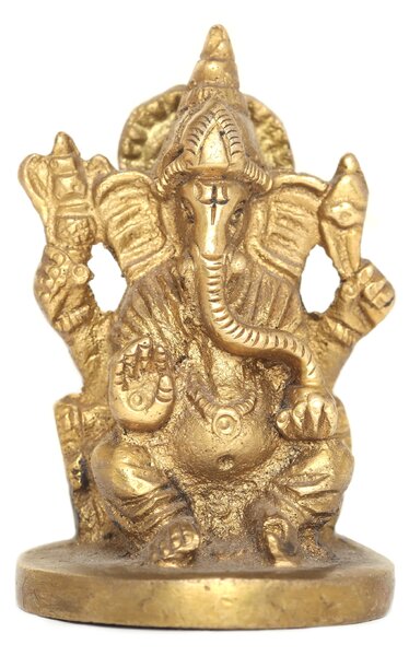Mosazná soška Ganesha 5,5 cm