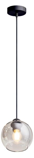Lustr na lanku LATIL 1xE27/60W/230V černá