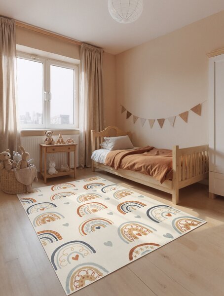 Dětský koberec Adventures 106415 Cream Multicolor 120x170 cm