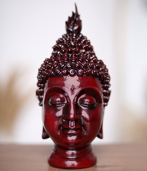 Socha Buddha hlava 20 cm