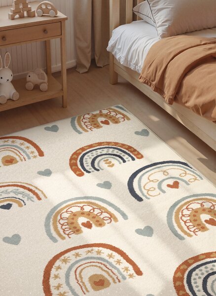 Dětský koberec Adventures 106415 Cream Multicolor 120x170 cm