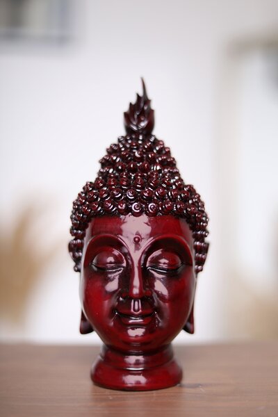 Socha Buddha hlava 20 cm