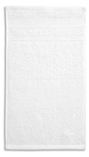 MALFINI Malý ručník Organic - Bílá | 30 x 50 cm