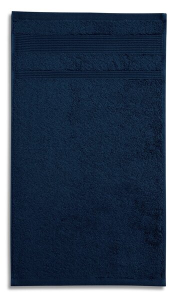 MALFINI Malý ručník Organic - Námořní modrá | 30 x 50 cm