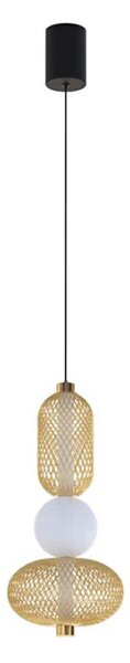 Eglo 300477 - LED Stmív. lustr na lanku CEGLIE LED/12W/230V 2200-6500K zlatá +DO