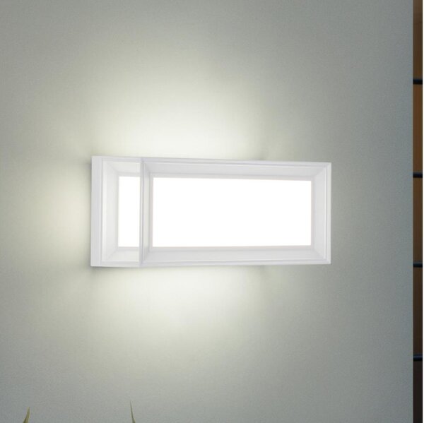 Brilagi - Venkovní nástěnné svítidlo PARKER 1xE27/60W/230V bílá IP44