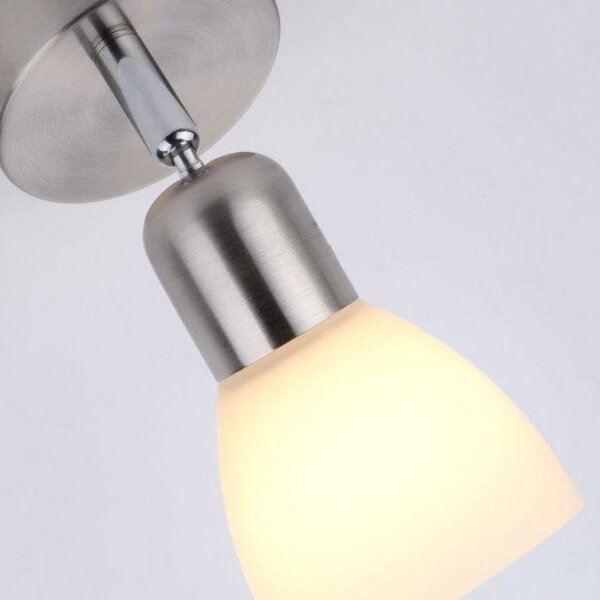 JUST LIGHT. 11951-55 - Nástěnné bodové svítidlo KARO 1xE14/40W/230V chrom
