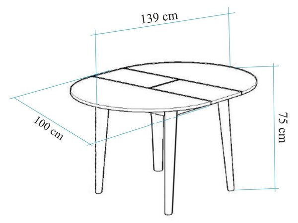 Jídelní set Vlasta 3 (bílá + šedá) (pro 2 osoby)