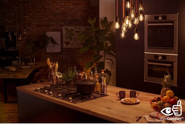 SADA 2x LED Žárovka VINTAGE Philips E14/4,3W/230V 2700K