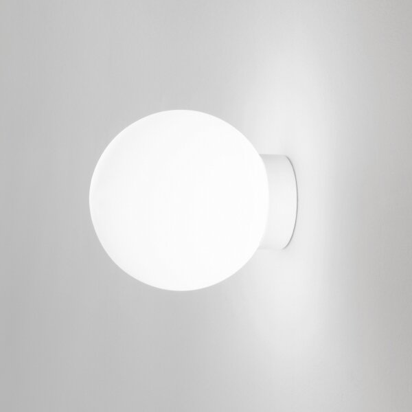 Ideal Lux - Nástěnné svítidlo MAPA 1xE27/42W/230V pr. 20 cm bílá