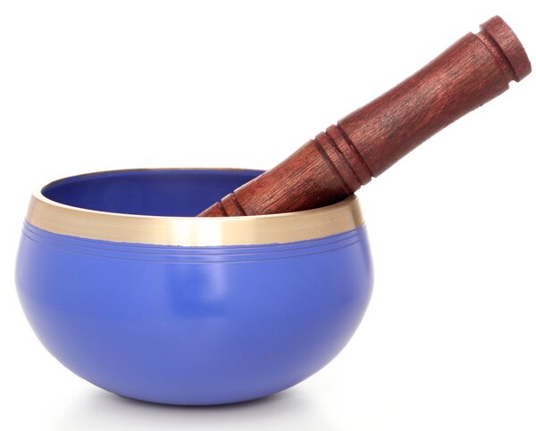 Tibetská miska modrá 13 cm