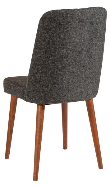 Jídelní set Vlasta 3 (ořech + antracit) (pro 2 osoby)