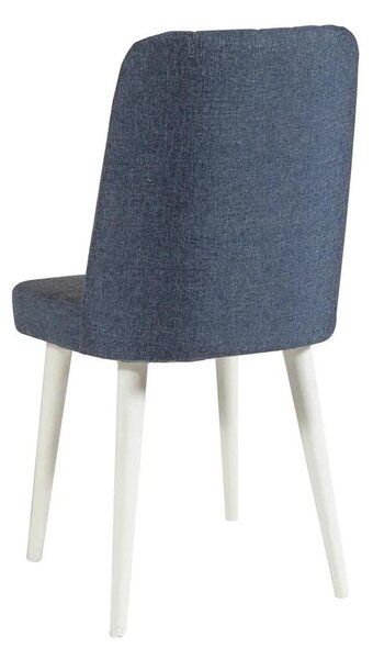 Jídelní set Vlasta 3 (bílá + námořnická + modrá) (pro 2 osoby)