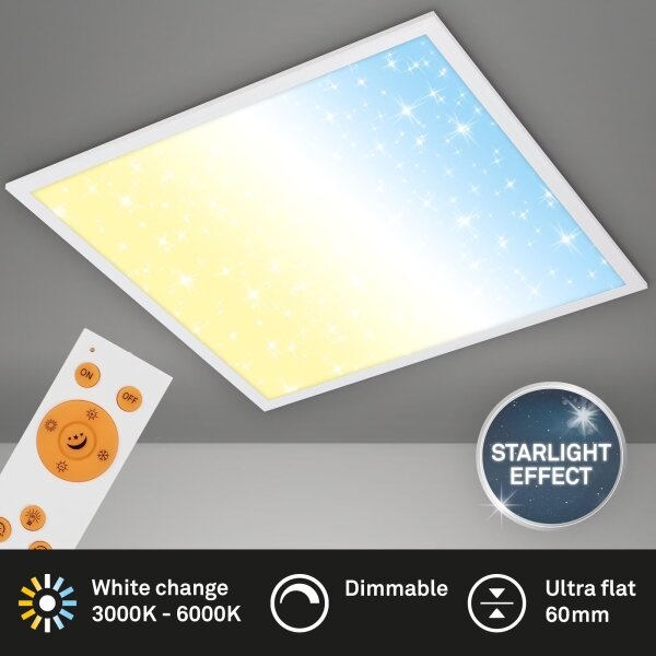 Briloner 7303-016 - LED Stmívatelné stropní svítidlo STARRY SKY LED/36W/230V+ DO