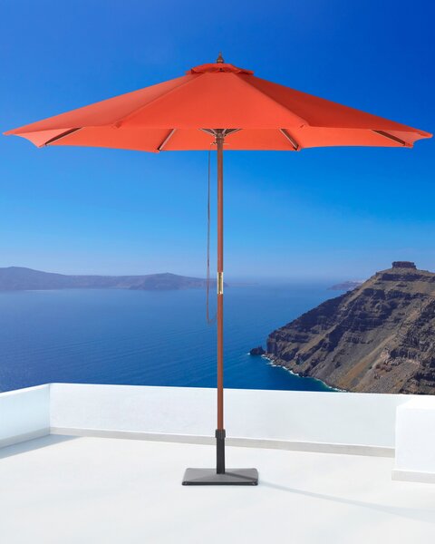 Slunečník 270 cm TOSCANA Červená