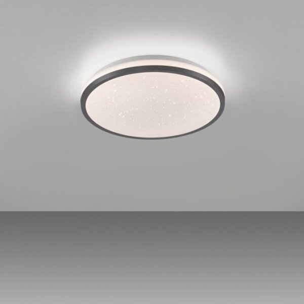 JUST LIGHT. 14293-18 - LED Stmívatelné stropní svítidlo KYLE LED/10W/230V černá