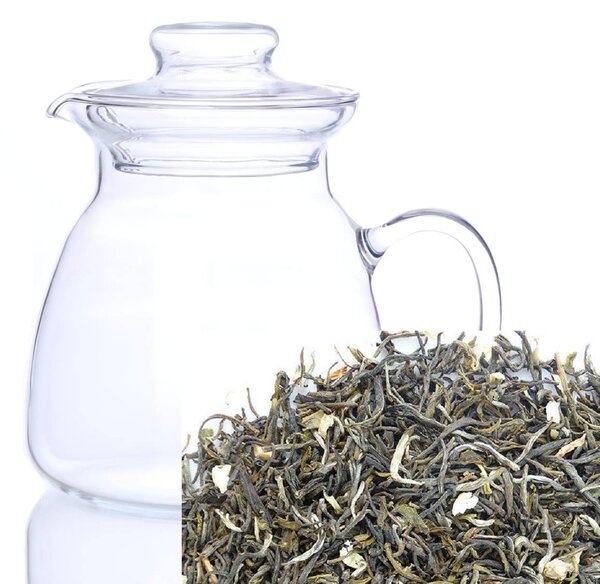 Set čajové konvičky Elen + jasmínový zelený čaj