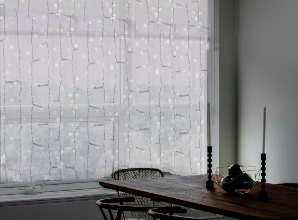 LED Venkovní závěs CURTAIN 480xLED/8,4W/230V 3x3 m IP44 studená bílá