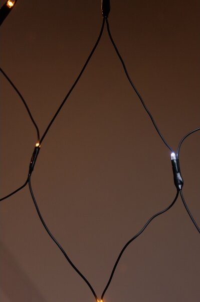 LED Venkovní závěs NET 240xLED/7,2W/230V 1,5x2 m IP44 teplá bílá