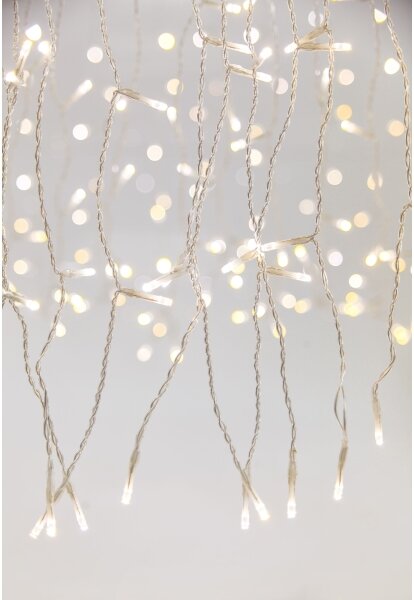 LED Stm. venk. závěs CURTAIN 360xLED/8,4W/230V 2x2 m IP44 teplá bílá +DO