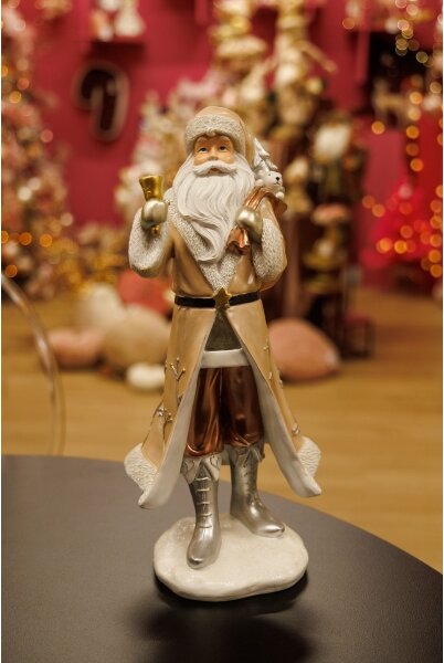 Vánoční dekorace 39 cm Santa
