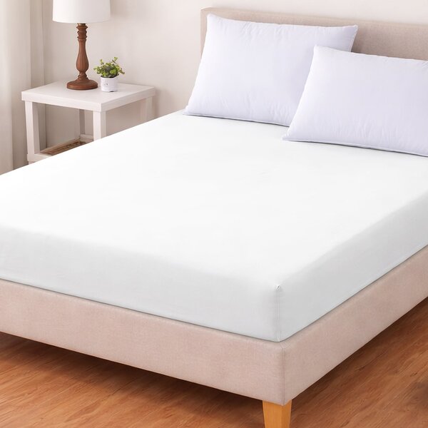 TextilCentrum Luxusní napínací mako-jersey prostěradlo s lycrou do postýlky DELUXE Collection 60x120cm / 20cm elastické, bílé