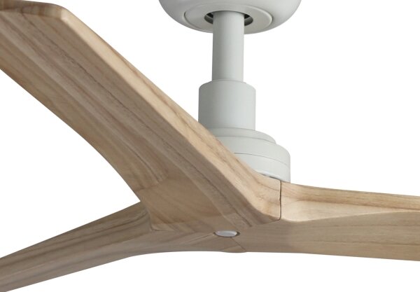 FARO 34281 -Stropní ventilátor KLIM S borovice/bílá pr. 92,5 cm+dálkové ovládání