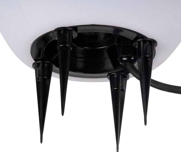 Kanlux 45930 - Venkovní lampa STONO 1xE27/15W/230V pr. 20 cm IP65 bílá