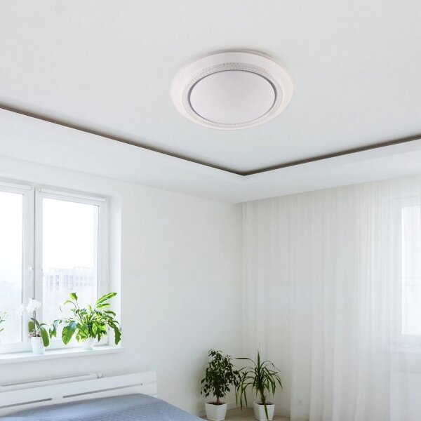 LED Stmívatelné koupelnové stropní svítidlo ADELA LED/72W/230V IP44 + DO