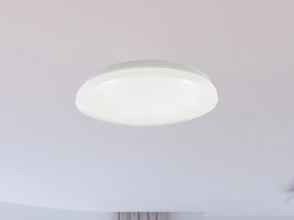 LED Koupelnové stropní svítidlo OPAL LED/12W/230V pr. 24,5 cm IP44 bílá