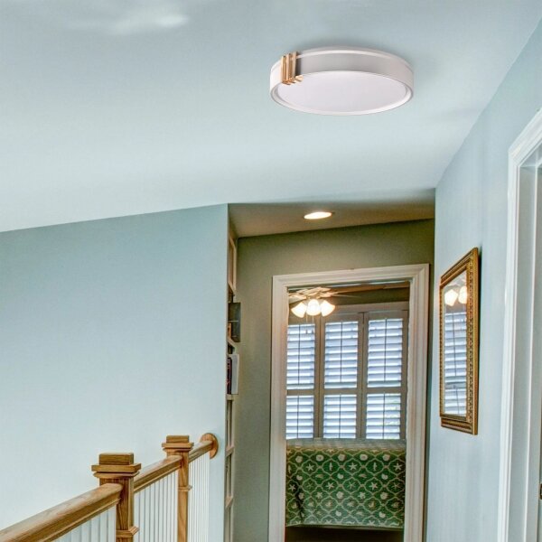 LED Stmívatelné koupelnové stropní svítidlo ARLETTA LED/48W/230V IP44 + DO
