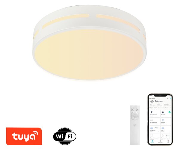 Immax NEO LITE PERFECTO Smart stropní svítidlo kruh 50cm, 48W bílé Tuya WiFi