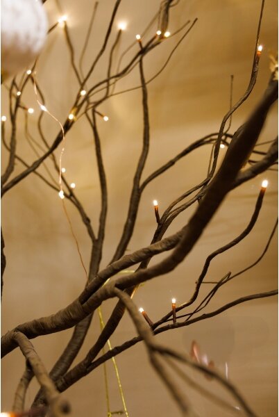 LED Vánoční dekorativní umělý strom TREE 180xLED/230V 1,8 m