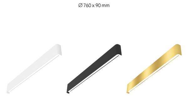 Immax NEO LÍNEA Smart nástěnné svítidlo 76cm 40W zlaté Zigbee 3.0