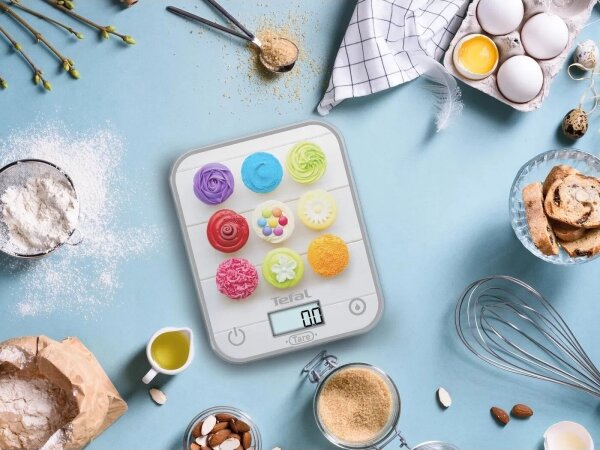 Tefal - Kuchyňská váha OPTISS 2xAAA pestrobarevná