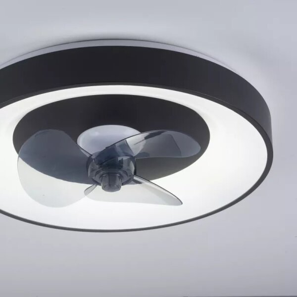 JUST LIGHT. 14644-18 -LED Stropní svítidlo s ventilátorem VENIKA LED/36W/230V+DO