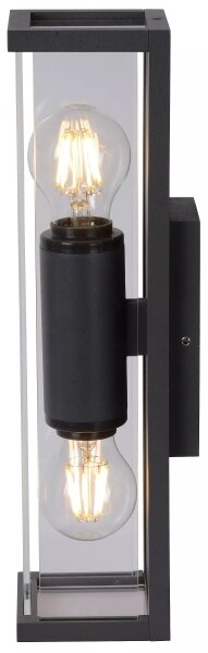 Lucide 27885/02/30 - Venkovní nástěnné svítidlo CLAIRE 2xE27/15W/230V IP54