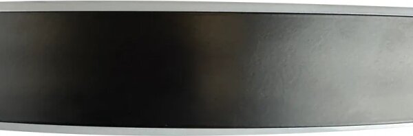 LED Stmívatelný přisazený lustr LED/72W/230V 3000-6500K černá + dálkové ovládání