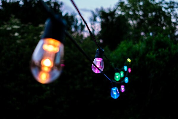 Immax NEO LITE Smart venkovní dekorační řetěz girlanda 15W,15m, Tuya WiFi, RGB, CCT IP65