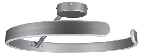 LED Stmívatelný přisazený lustr LED/72W/230V 3000-6500K chrom + dálkové ovládání