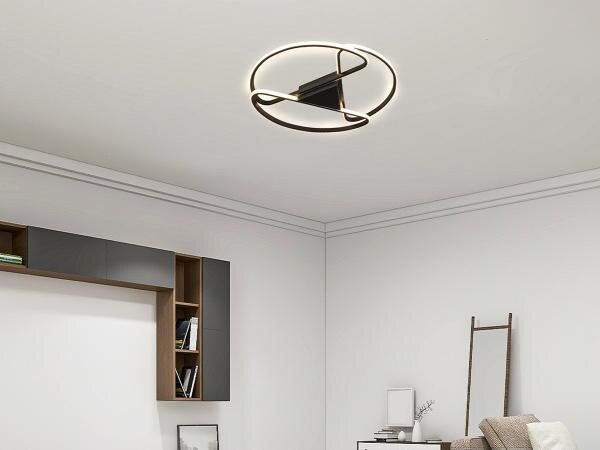 LED Stmívatelné stropní svítidlo LED/75W/230V 3000-6500K černá + DO