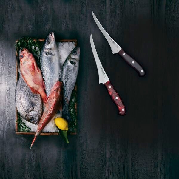 Nůž barbecue Giesser Messer Premiumcut 20 cm, Red Diamond