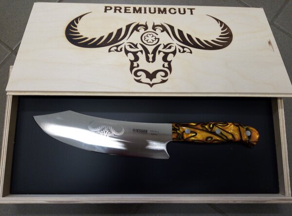 Nůž barbecue Giesser Messer Premiumcut 20 cm, Red Diamond