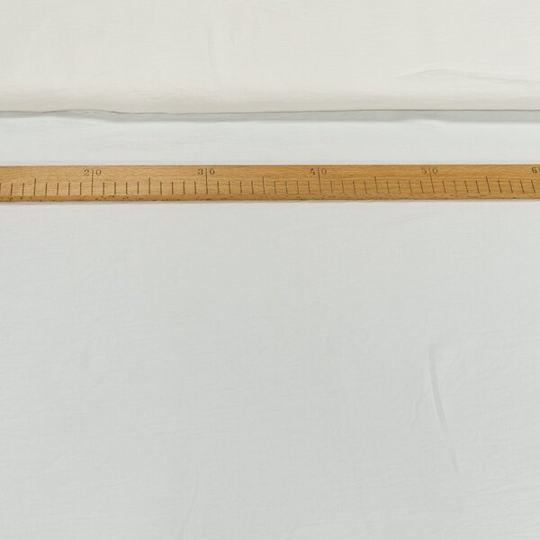 Šatovka směsová KREŠ 9824/2, jednobarevná bílá, š.140cm (látka v metráži)