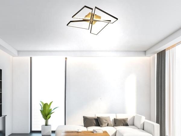 LED Stmívatelné stropní svítidlo LED/115W/230V 3000-6500K hnědá/černá + DO