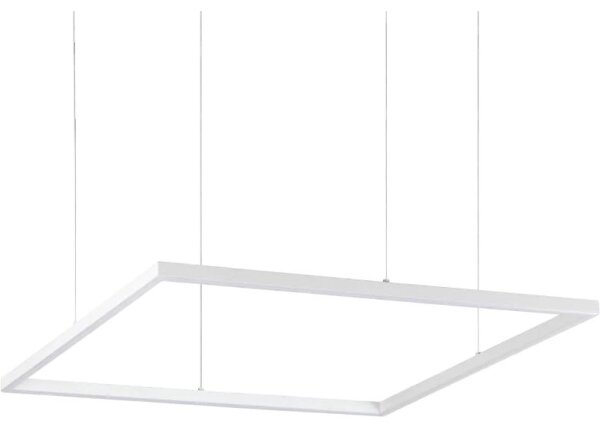 Ideal Lux - LED Lustr na lanku ORACLE SLIM LED/44W/230V 3000K 70x70 cm bílá