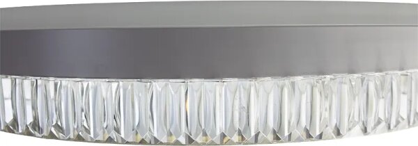 LED Stmívatelný lustr na lanku LED/80W/230V 3000-6500K bílá + dálkové ovládání