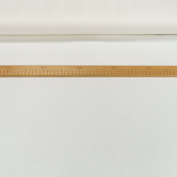 Směsový úplet PUNTO 4599/10, jednobarevný smetanový, š.150cm (látka v metráži)