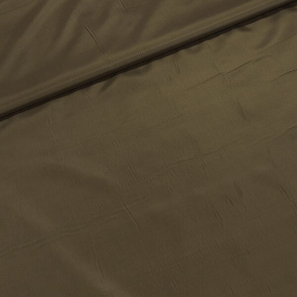 Podšívka polyesterová 5080-39, jednobarevná khaki, š.150cm (látka v metráži)