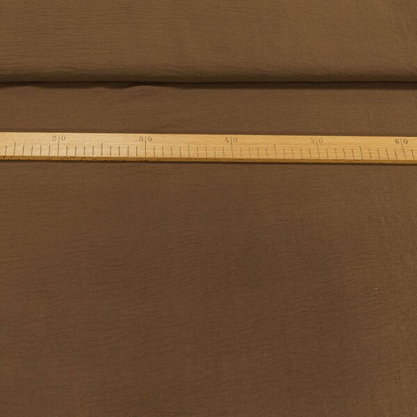 Šatovka směsová KREŠ 9824/42, jednobarevná hnědá, š.140cm (látka v metráži)